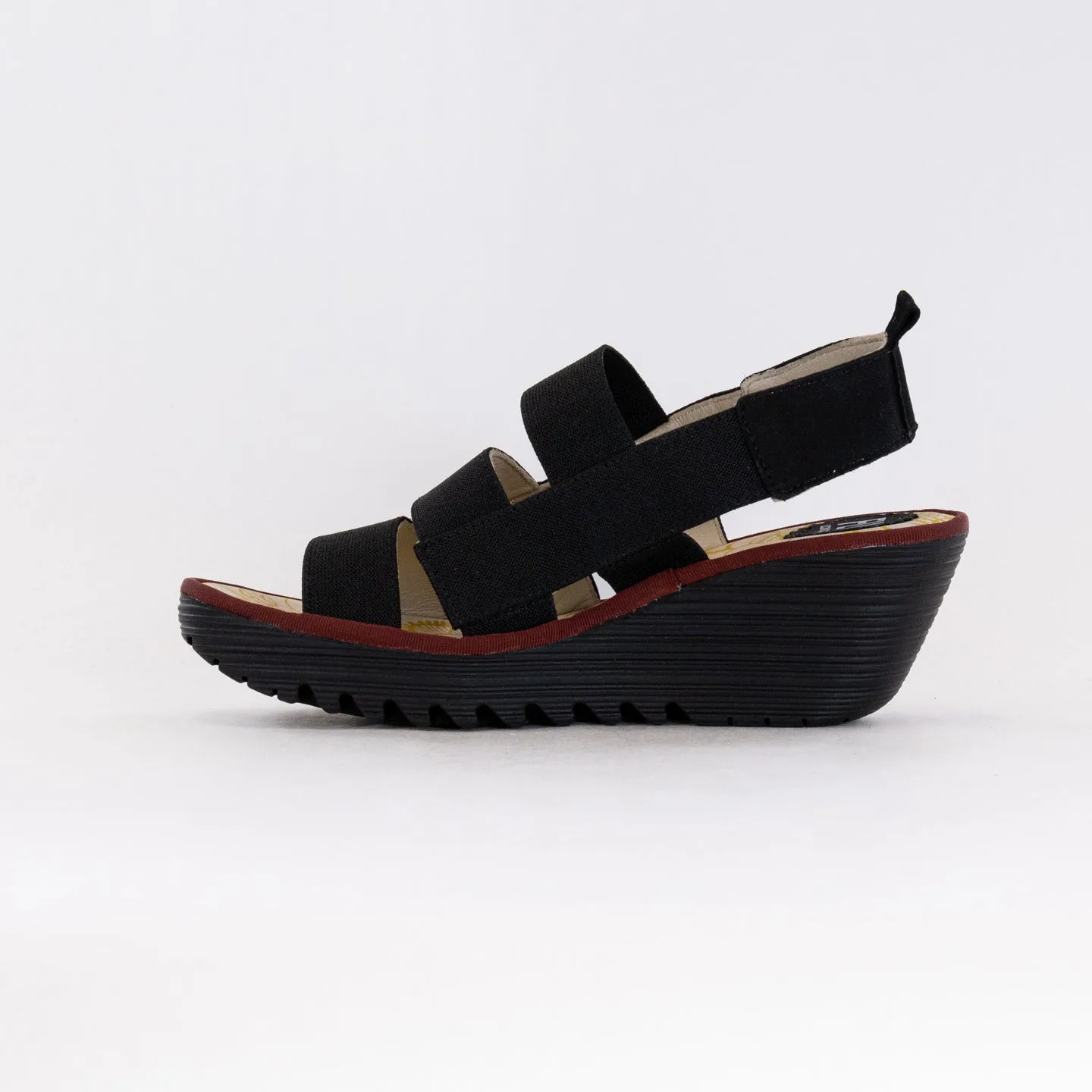 Fly London YERY389FLY (Women's) - Cupido Black Feet Whisper