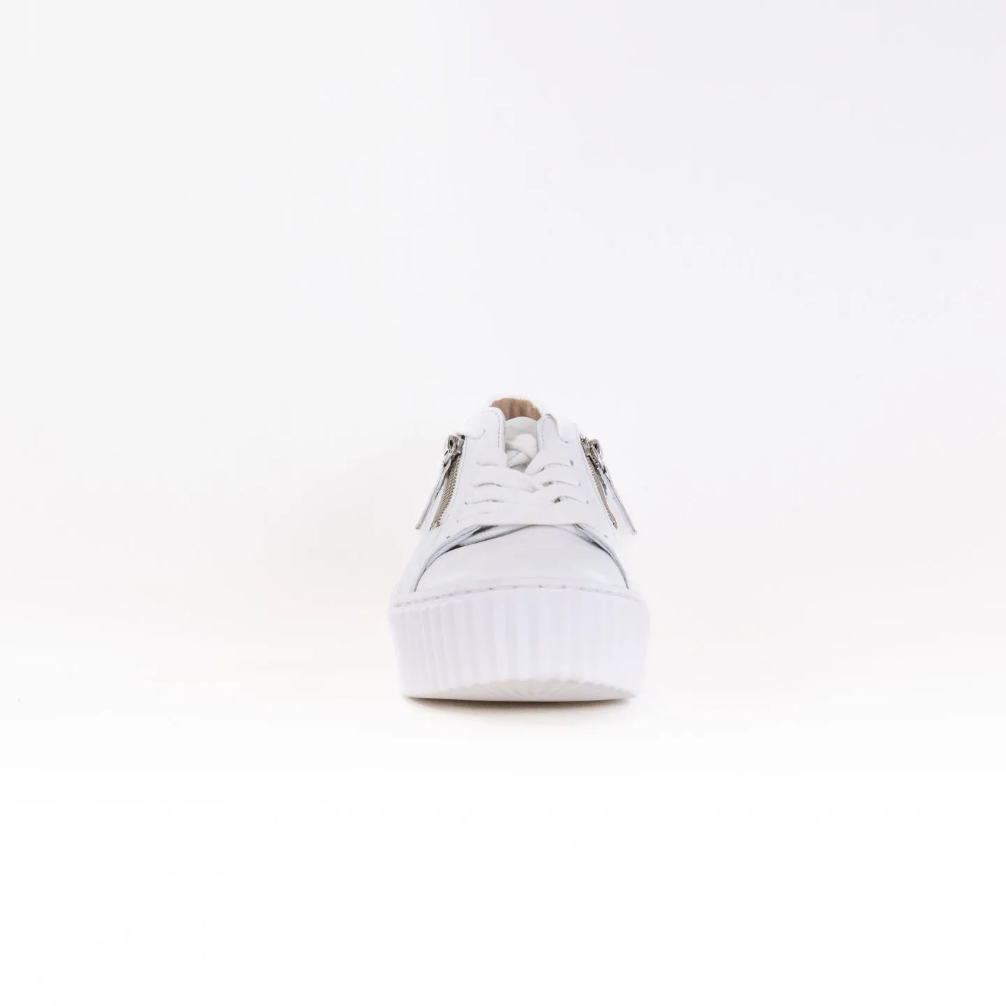 Gabor 23.200.21 Double Zip Platform Sneaker (Women's) - ICE waterproof wear
