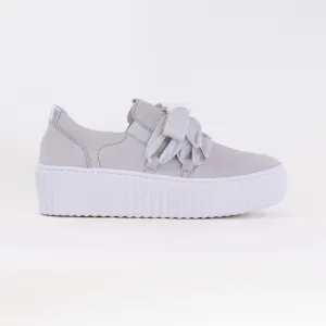 Gabor 23.202.19 Platform Bow Sneaker (Women's) - Ice soft lining Gabor 23.202.19 Platform Bow Sneaker (Women's) - Ice brunch outfit