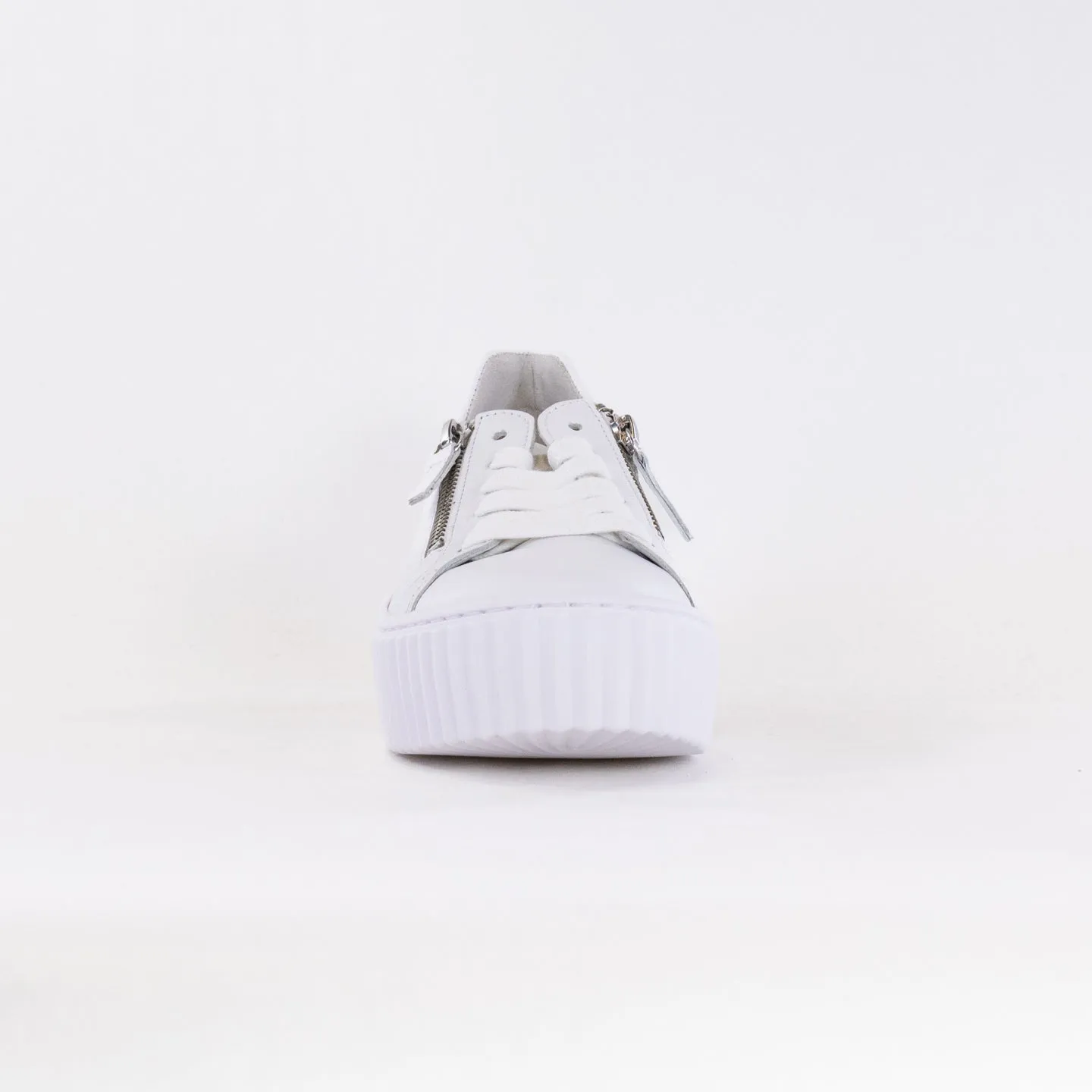 Gabor 43.200.21 Platform Sneaker (Women's) - White/Ice flexible gear