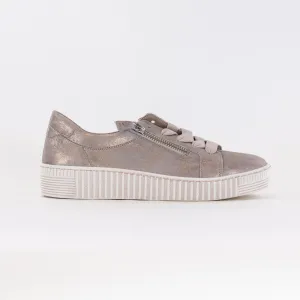 Gabor 43.334.62 Double Zip Sneaker (Women's) - Muschel seamless ride Gabor 43.334.62 Double Zip Sneaker (Women's) - Muschel travel pair