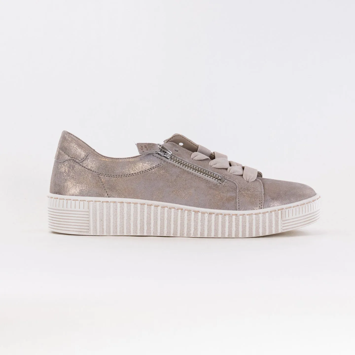 Gabor 43.334.62 Double Zip Sneaker (Women's) - Muschel travel pair