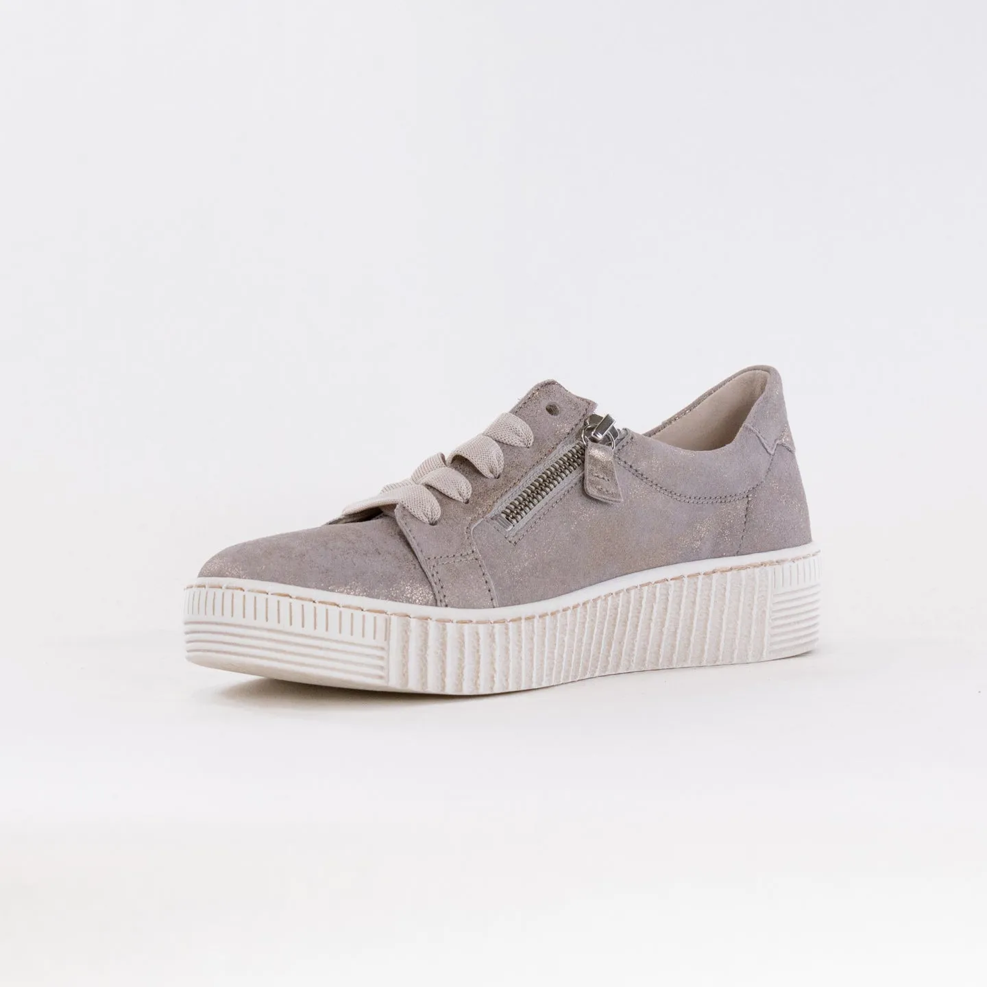 Gabor 43.334.62 Double Zip Sneaker (Women's) - Muschel weekend hike