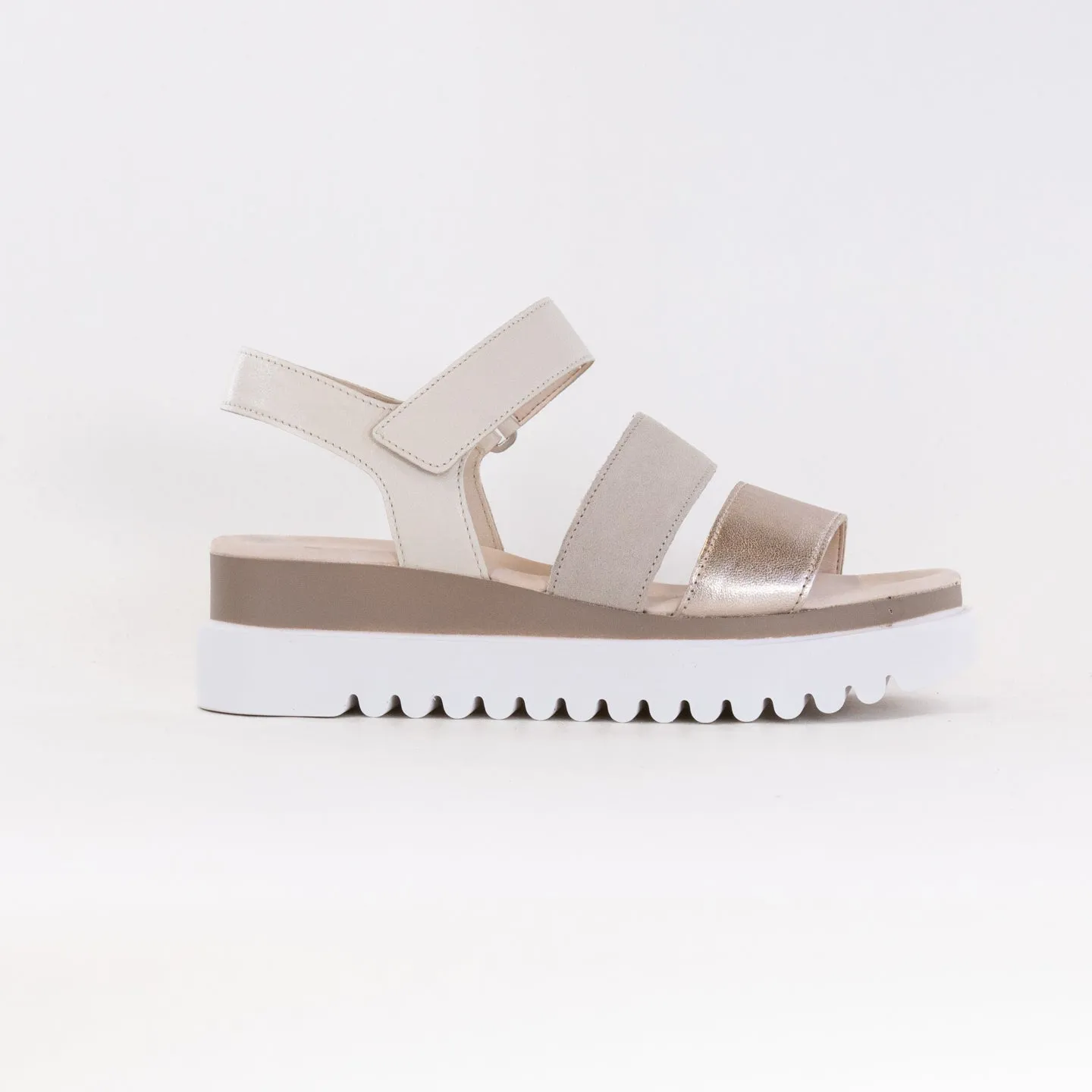 Gabor 44.620.62 Three Strap Sandal (Women's) - Desert Summer Style