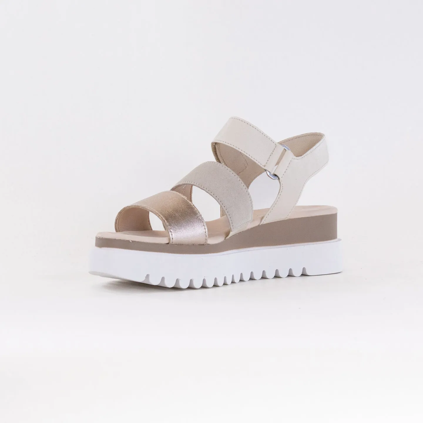 Gabor 44.620.62 Three Strap Sandal (Women's) - Desert Slow Living