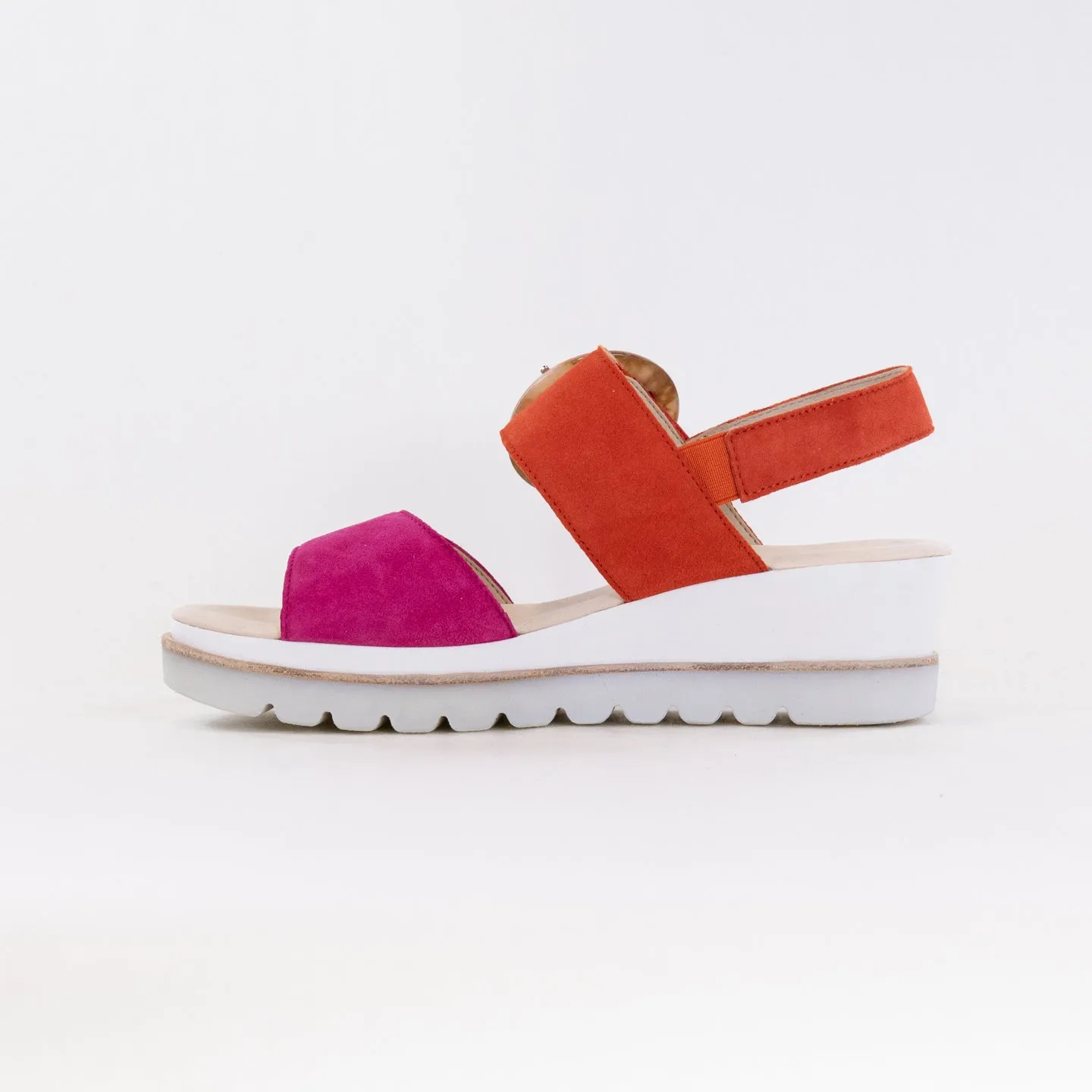 Gabor 44.645.13 Sandal (Women's) - Pink/Pumpkin Active Mood
