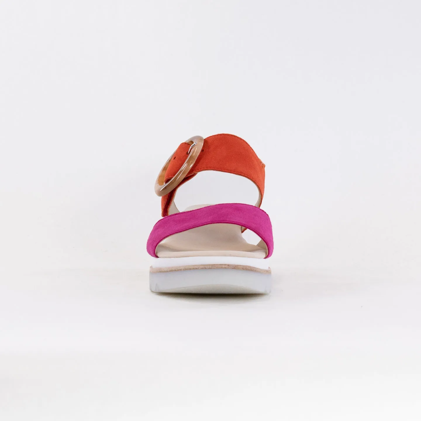 Gabor 44.645.13 Sandal (Women's) - Pink/Pumpkin Ease Mode