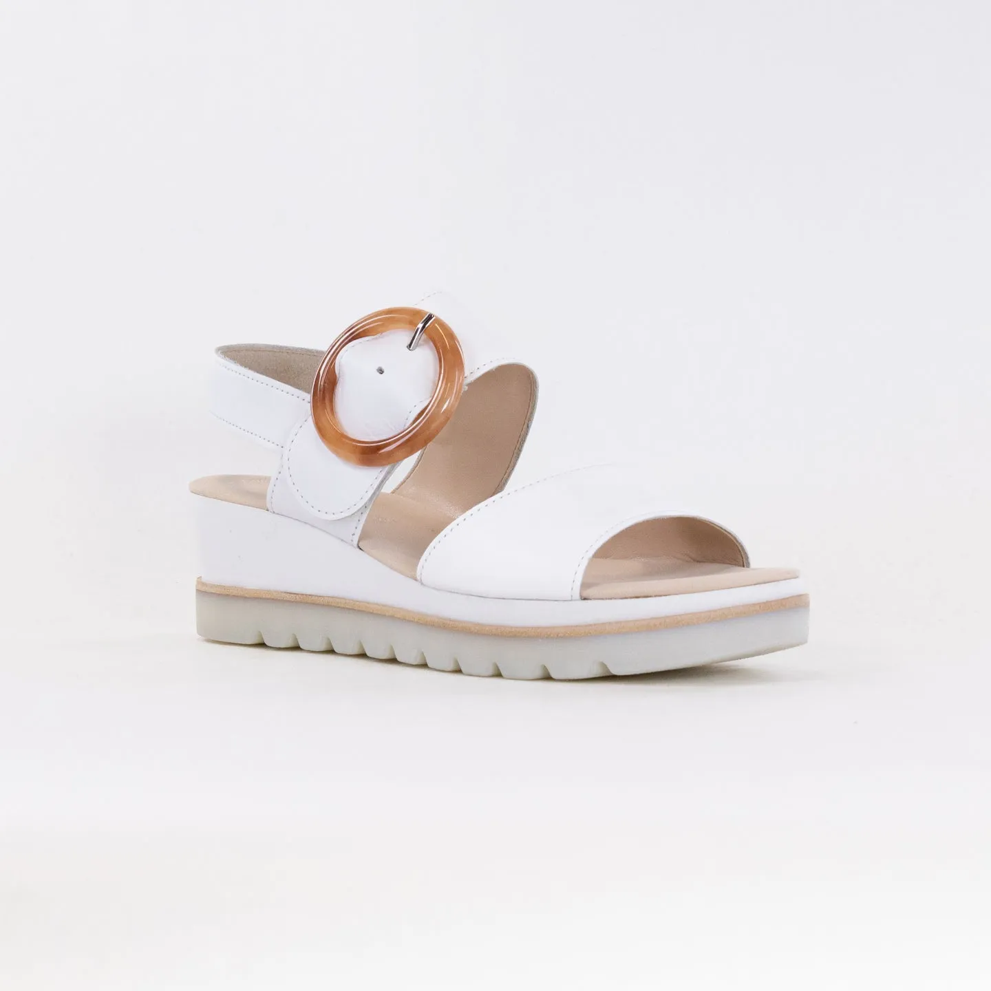 Gabor 44.645.21 Sandal (Women's) - White Natural Ease