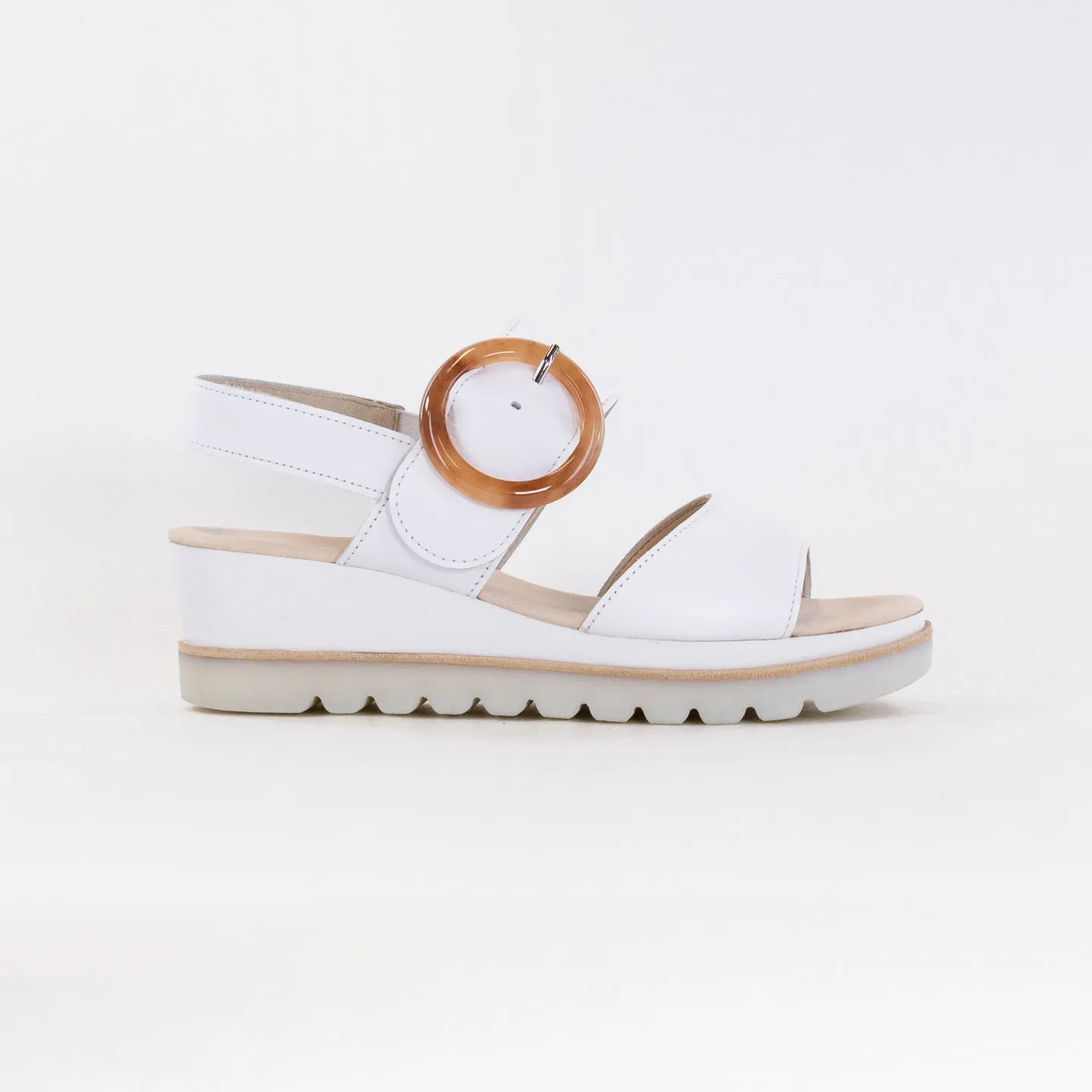 Gabor 44.645.21 Sandal (Women's) - White Mood Ease