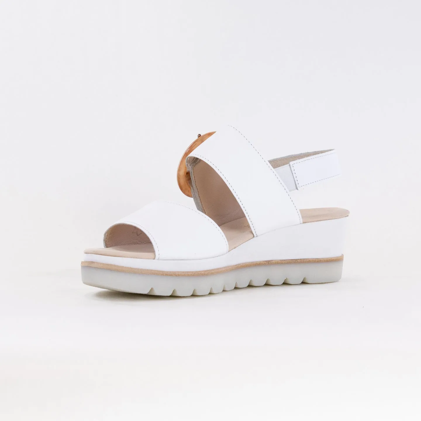 Gabor 44.645.21 Sandal (Women's) - White Light Look