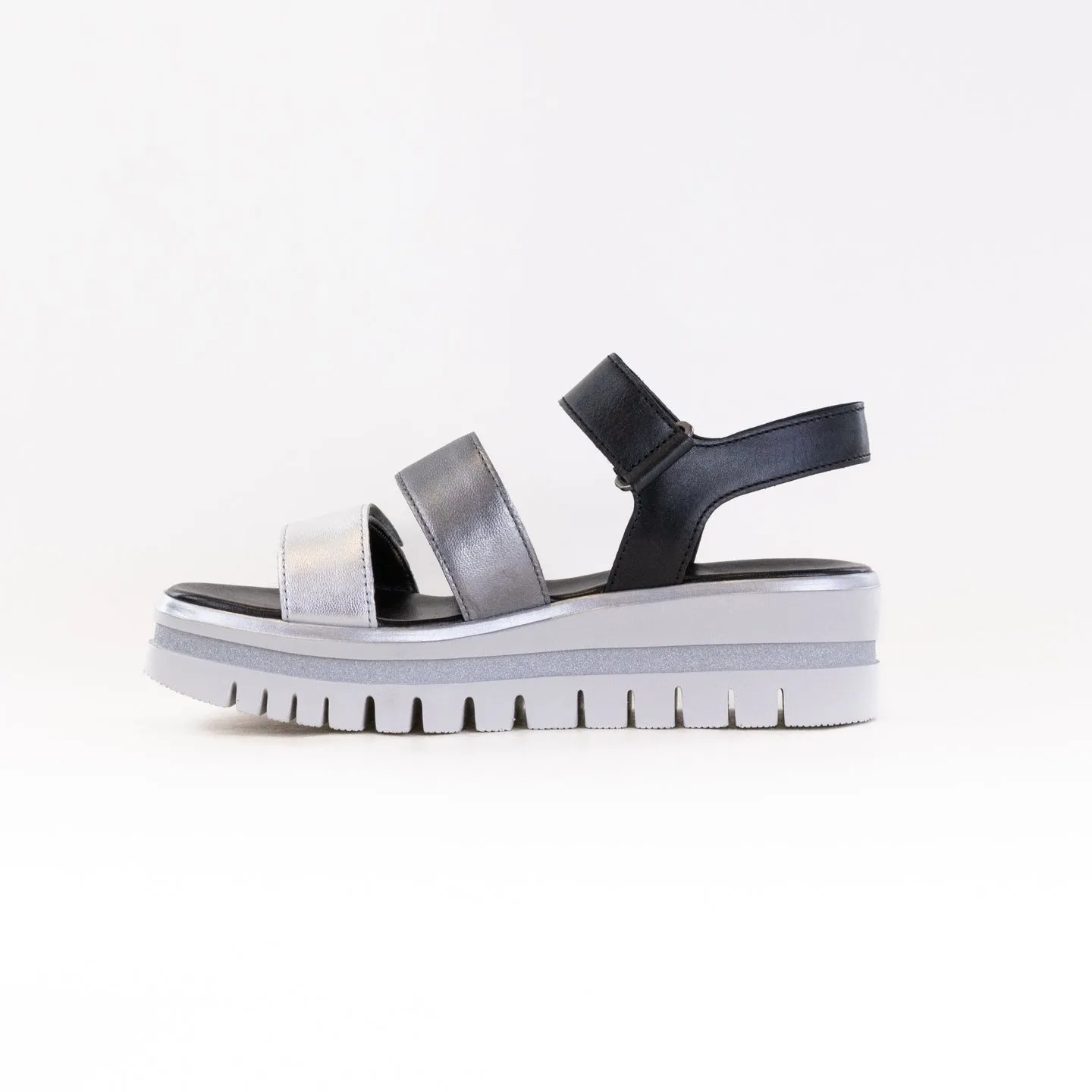 Gabor 64.620 Sandal (Women's) - Silver Art Mood
