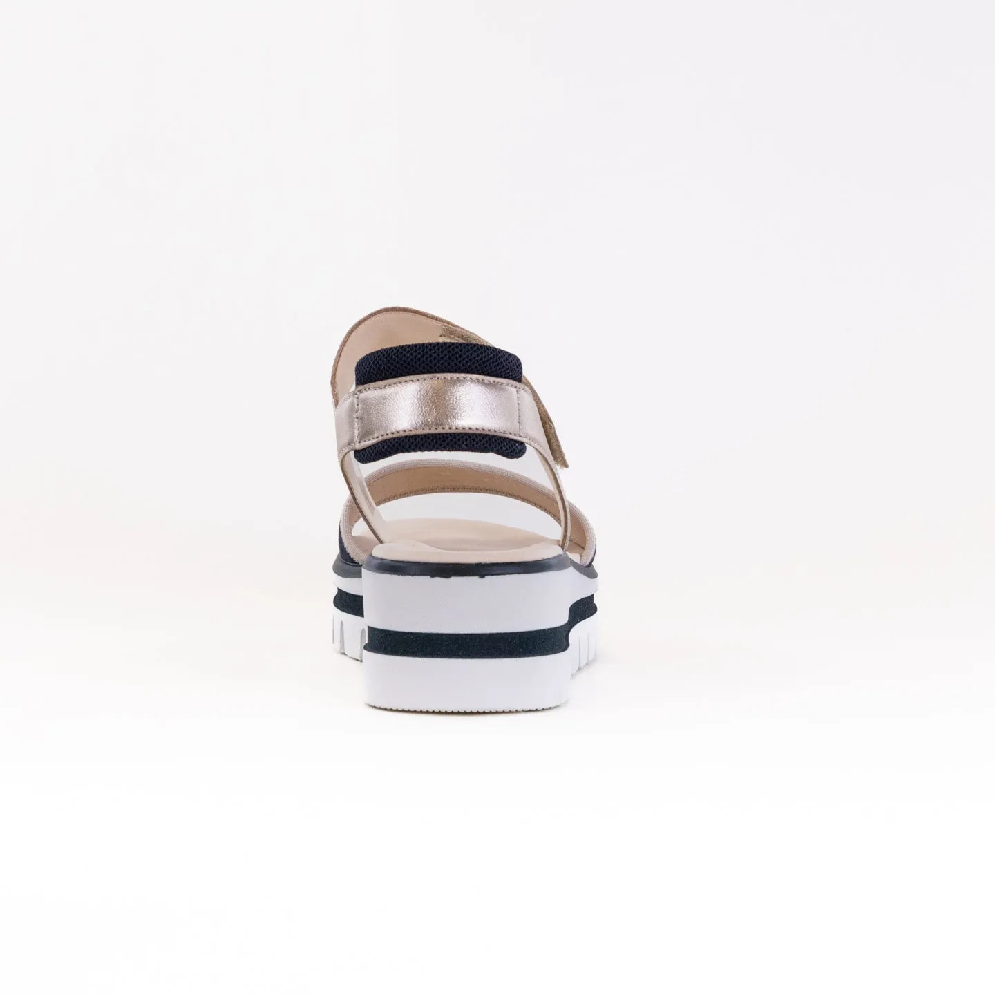 Gabor 64.629 Sandal (Women's) - Blue/Puder Street Ease