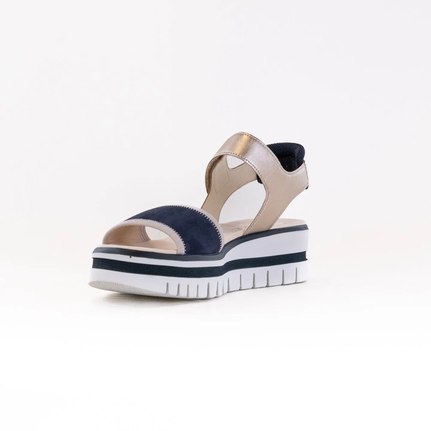 Gabor 64.629 Sandal (Women's) - Blue/Puder Effortless Move