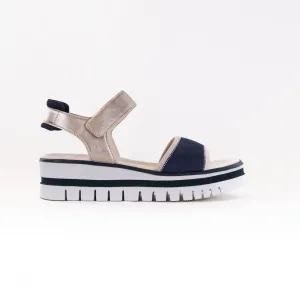 Gabor 64.629 Sandal (Women's) - Blue/Puder Nature Vibe Gabor 64.629 Sandal (Women's) - Blue/Puder City Breeze