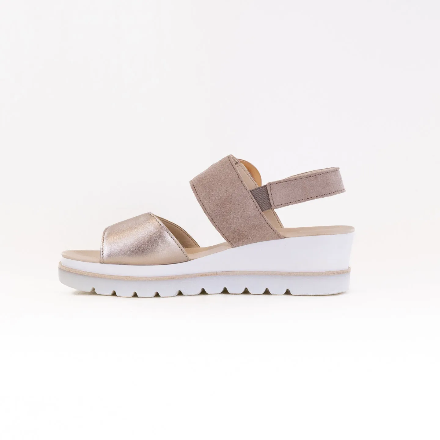 Gabor 64.645 Sandal (Women's) - Puder/Rabbit Gentle Ride