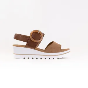 Gabor 64.645 Sandal (Women's) - Walnut/Camel Foot Care Gabor 64.645 Sandal (Women's) - Walnut/Camel Quick Lounge