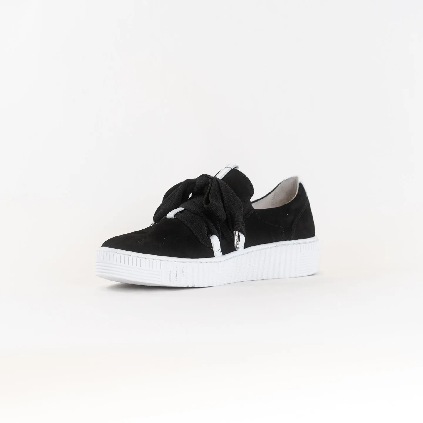 Gabor A1 Sneaker 333.17 (Women's) - Black/White ankle support