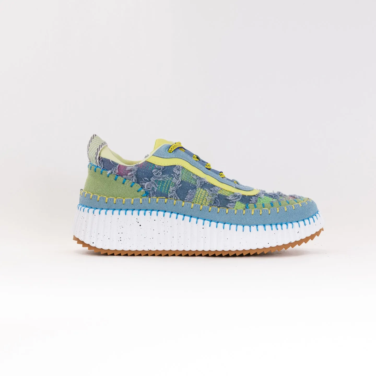 Gelato Stella (Women's) - Denim/Lime gravel road