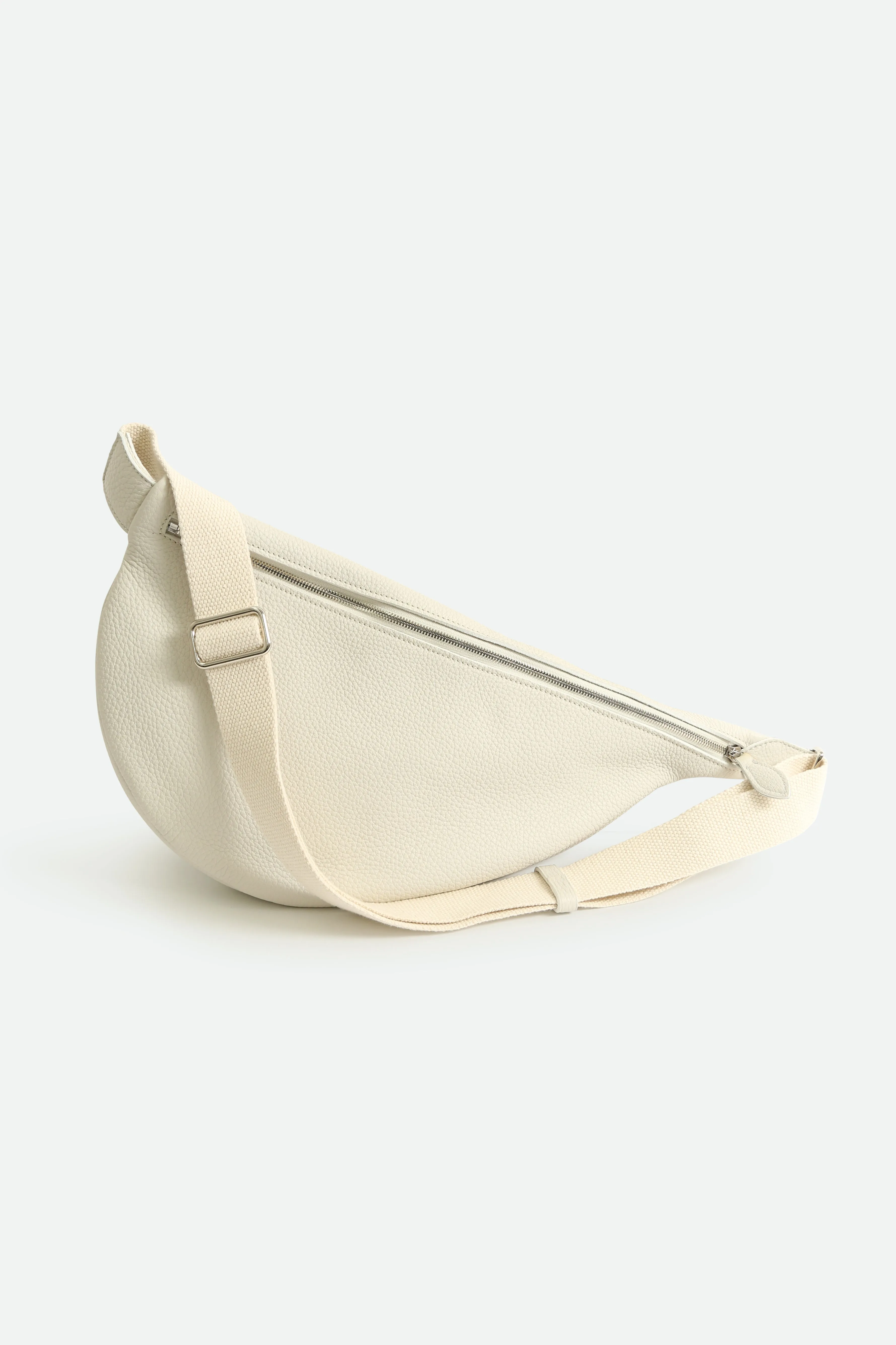 GEMMA ITALIAN LEATHER CROSSBODY BUTTER WHITE urban soul