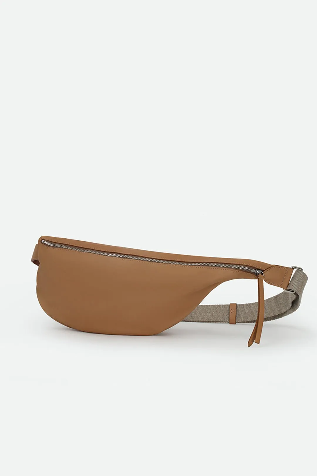 GEMMA ITALIAN LEATHER CROSSBODY NATURAL TAN fit feel