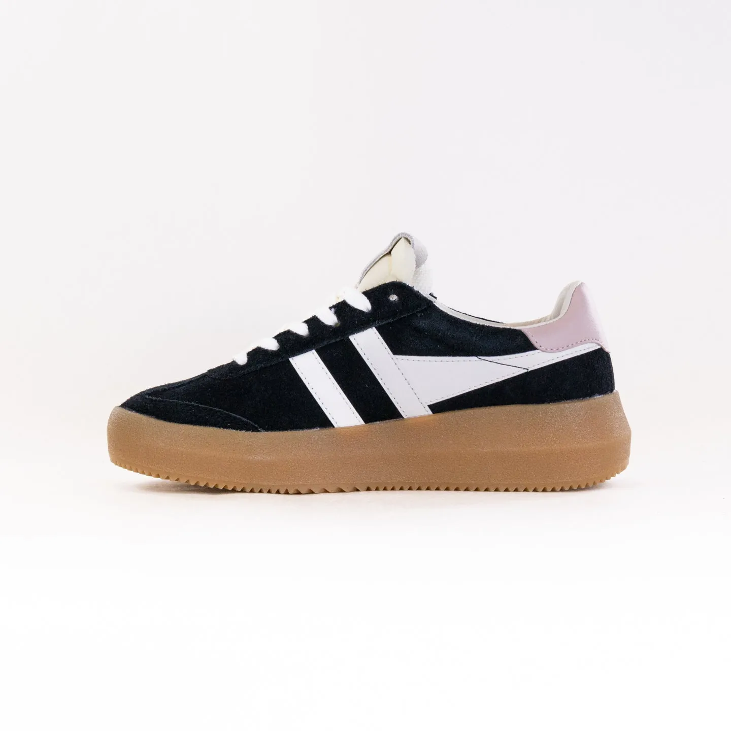 Gola Classics Athena Sneakers (Women's) - Black/Off White/Rose/Gum hill runner