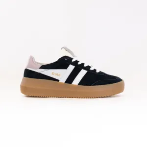 Gola Classics Athena Sneakers (Women's) - Black/Off White/Rose/Gum vent sole Gola Classics Athena Sneakers (Women's) - Black/Off White/Rose/Gum tough roads