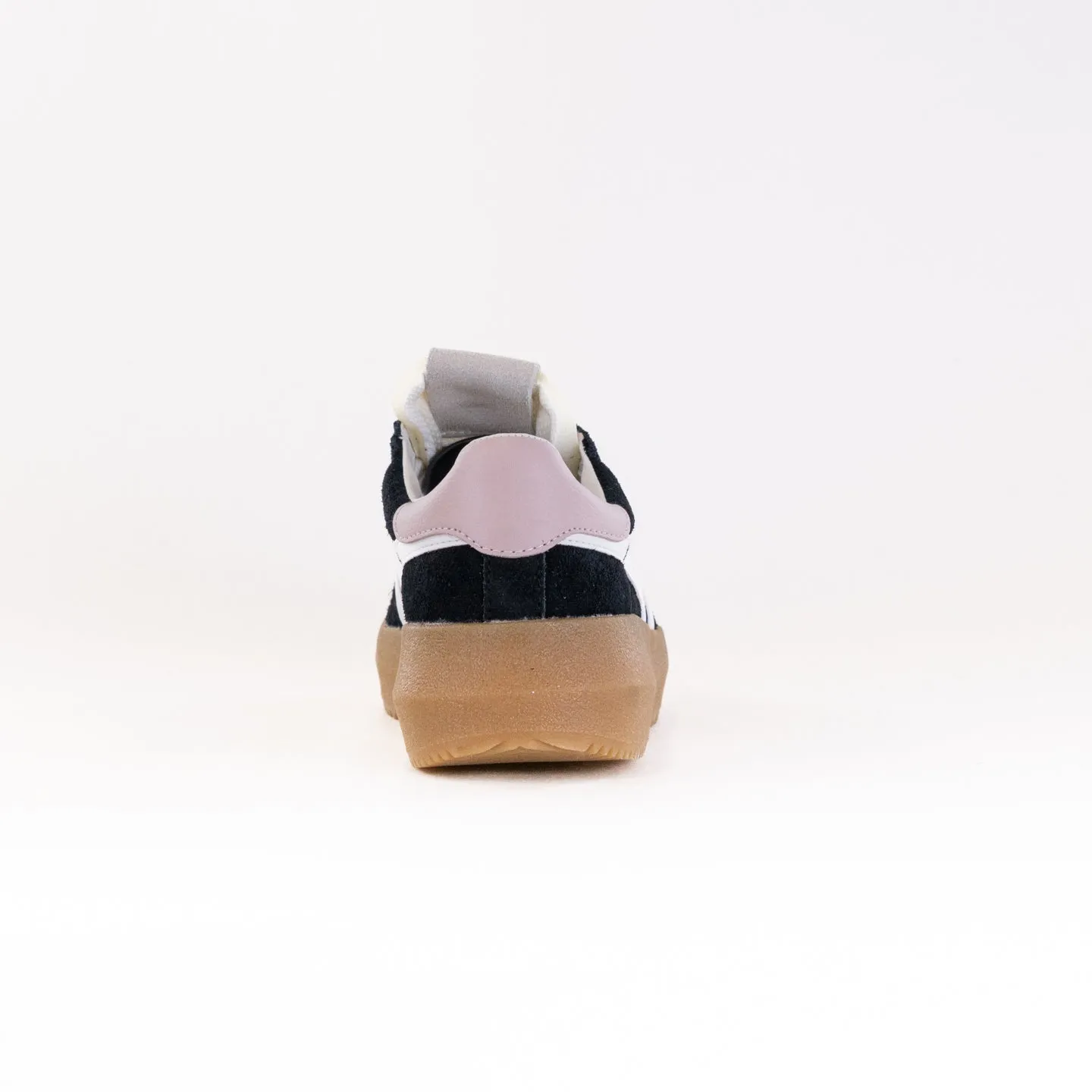Gola Classics Athena Sneakers (Women's) - Black/Off White/Rose/Gum ankle support