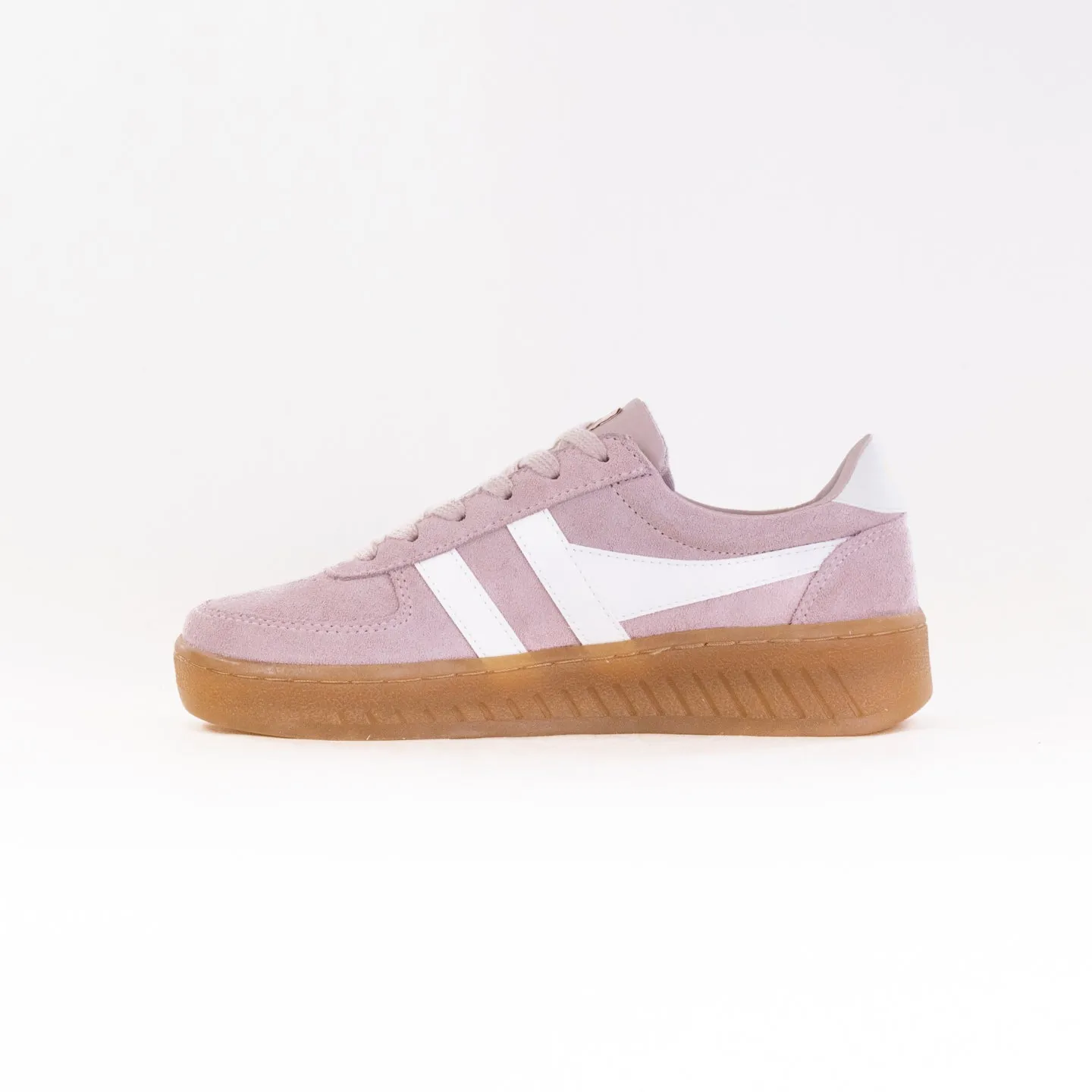 Gola Classics Grandslam Suede Sneakers (Women's) - Rose/Off White/Gum vent sole