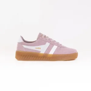 Gola Classics Grandslam Suede Sneakers (Women's) - Rose/Off White/Gum travel pair