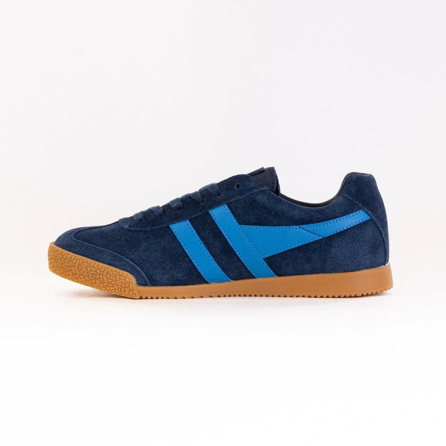 Gola Classics Harrier Suede Sneaker (Men's) - Navy/Santorini holiday mode