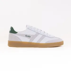 Gola Classics Viper Leather (Men's) - White/White/Evergreen/Gum fit wave Gola Classics Viper Leather (Men's) - White/White/Evergreen/Gum relax mood