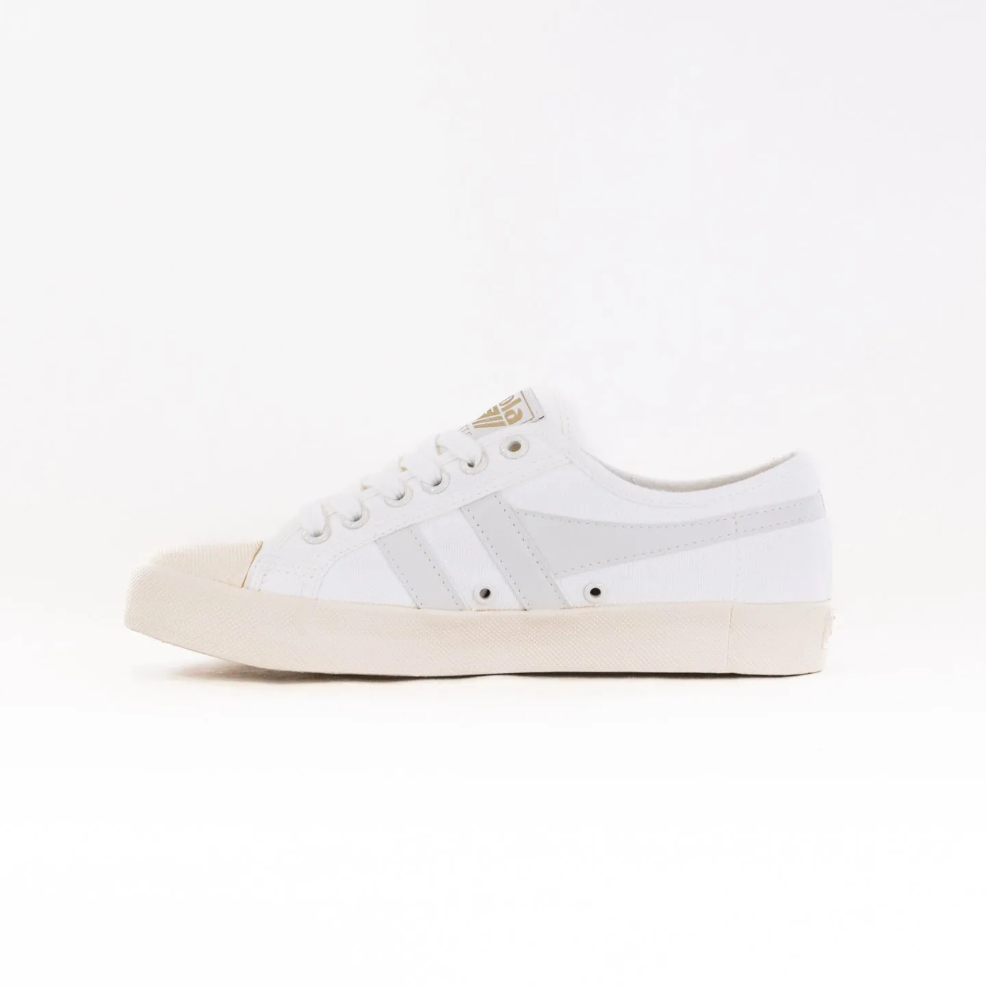 Gola Coaster (Women's) - Off White/Off White/Gold snow day