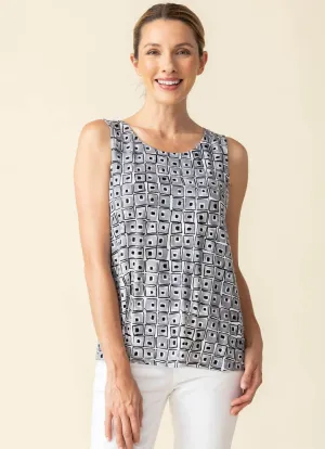 Habitat Core Travel Cubism Easy Tank yoga time Habitat Core Travel Cubism Easy Tank cool sense