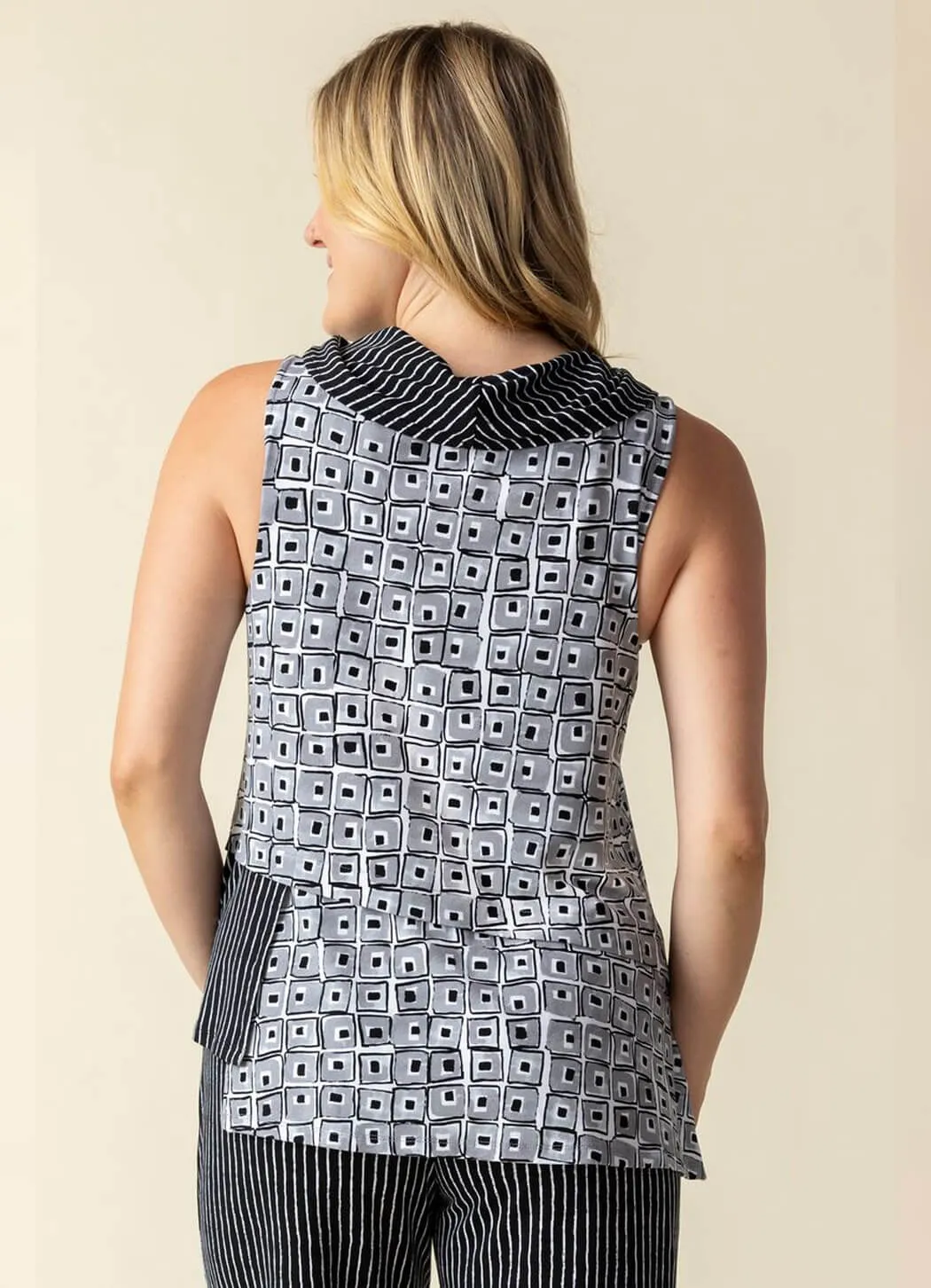 Habitat Core Travel Knit Mixed Cowl Top mood pick