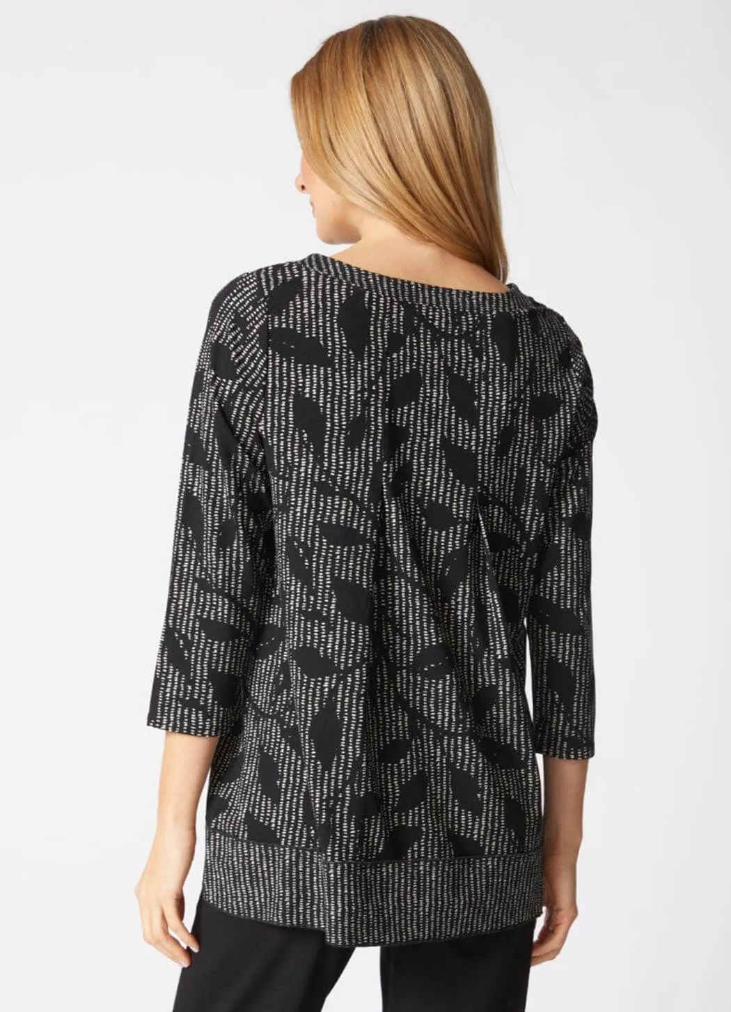 Habitat Core Travel Knit Pleat Back Tunic-Urban Canopy slim line