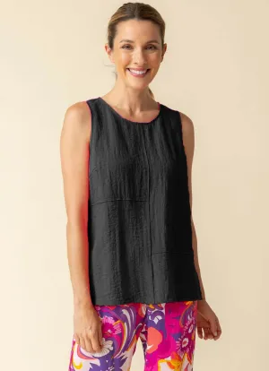 Habitat Express Travel Pieced Tunic Tank pop touch Habitat Express Travel Pieced Tunic Tank stay fit