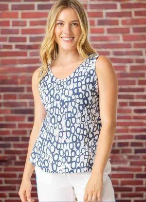 Habitat Linen Inner Circle Veranda Tank solo vibe Habitat Linen Inner Circle Veranda Tank beat street