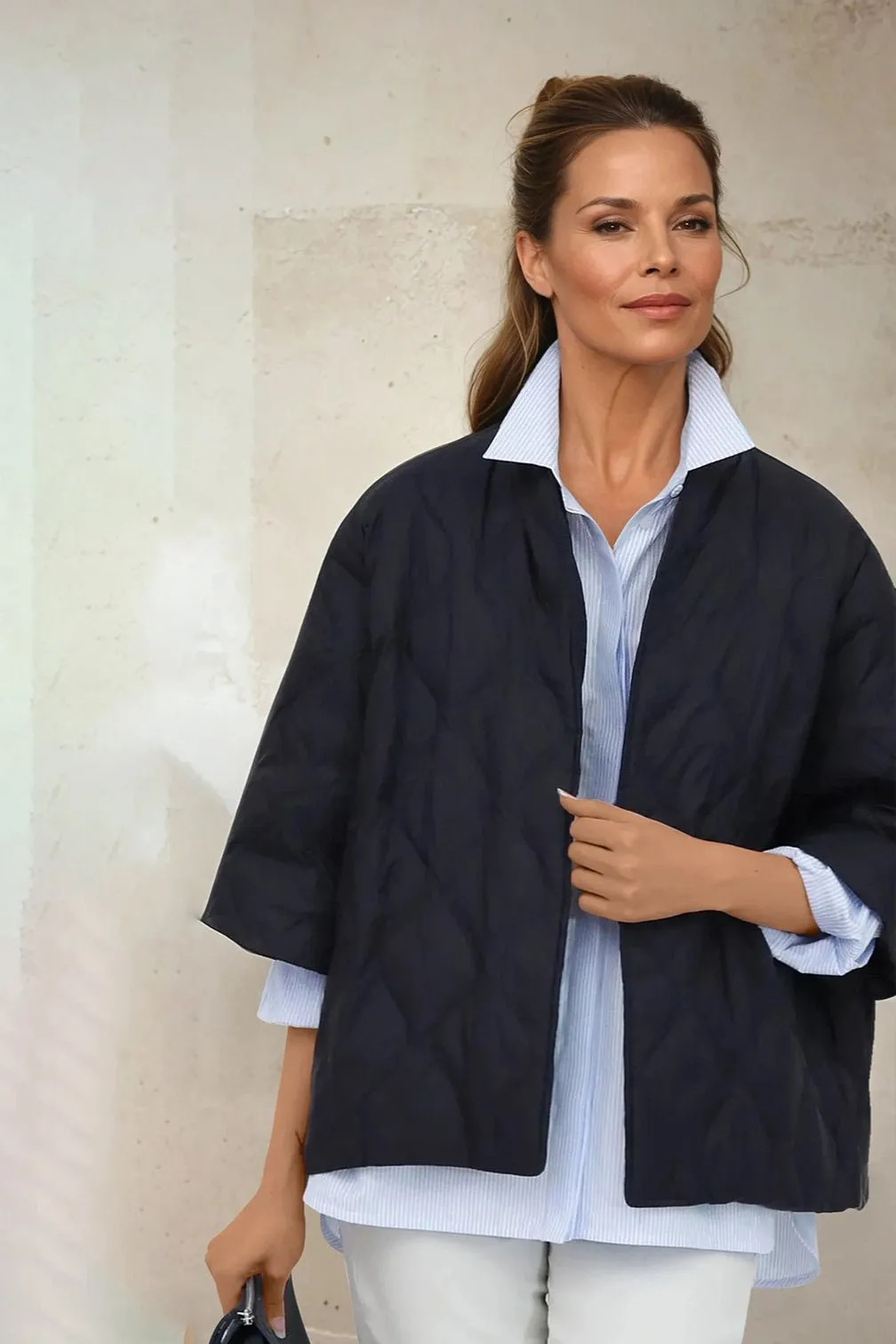 HEIDI JACKET IN GOOSE DOWN soft shield