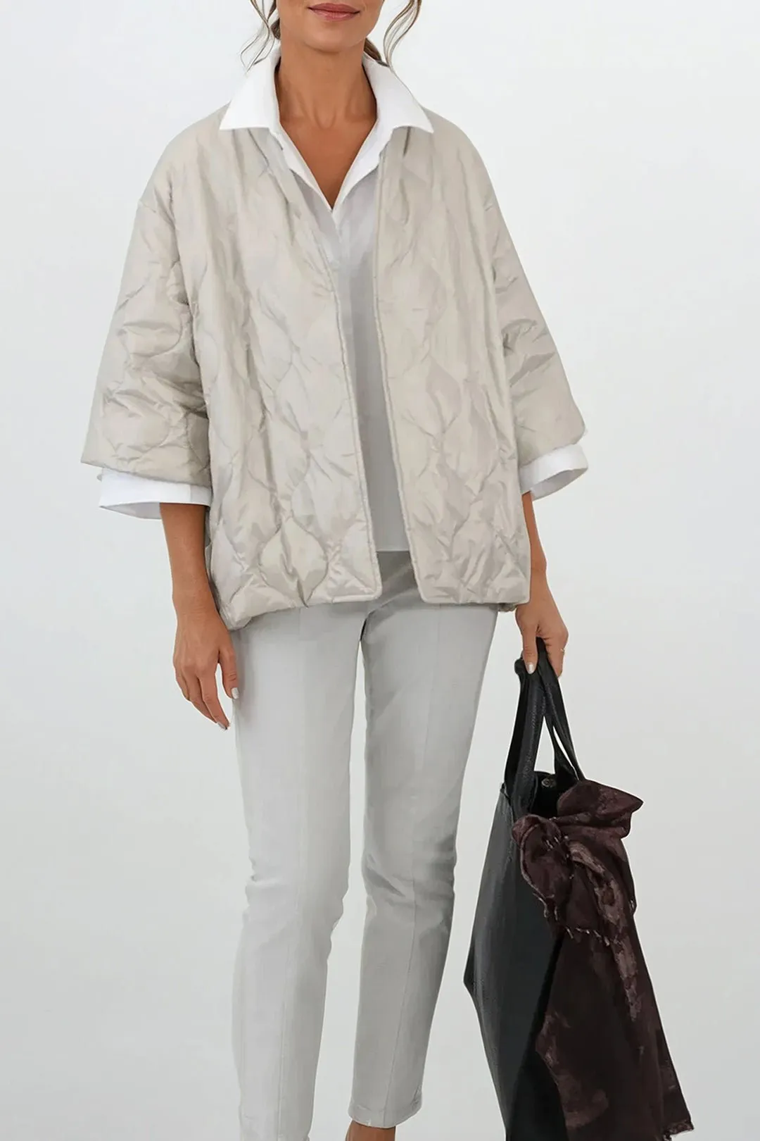 HEIDI JACKET IN GOOSE DOWN cabin trip