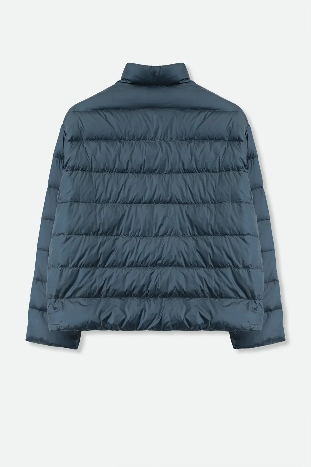 HEIDI LONG SLEEVE ZIP IN ULTRALIGHT GOOSE DOWN active zone
