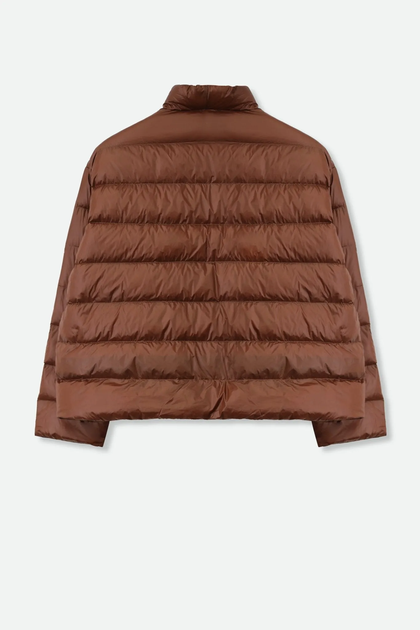HEIDI LONG SLEEVE ZIP IN ULTRALIGHT GOOSE DOWN dry chill