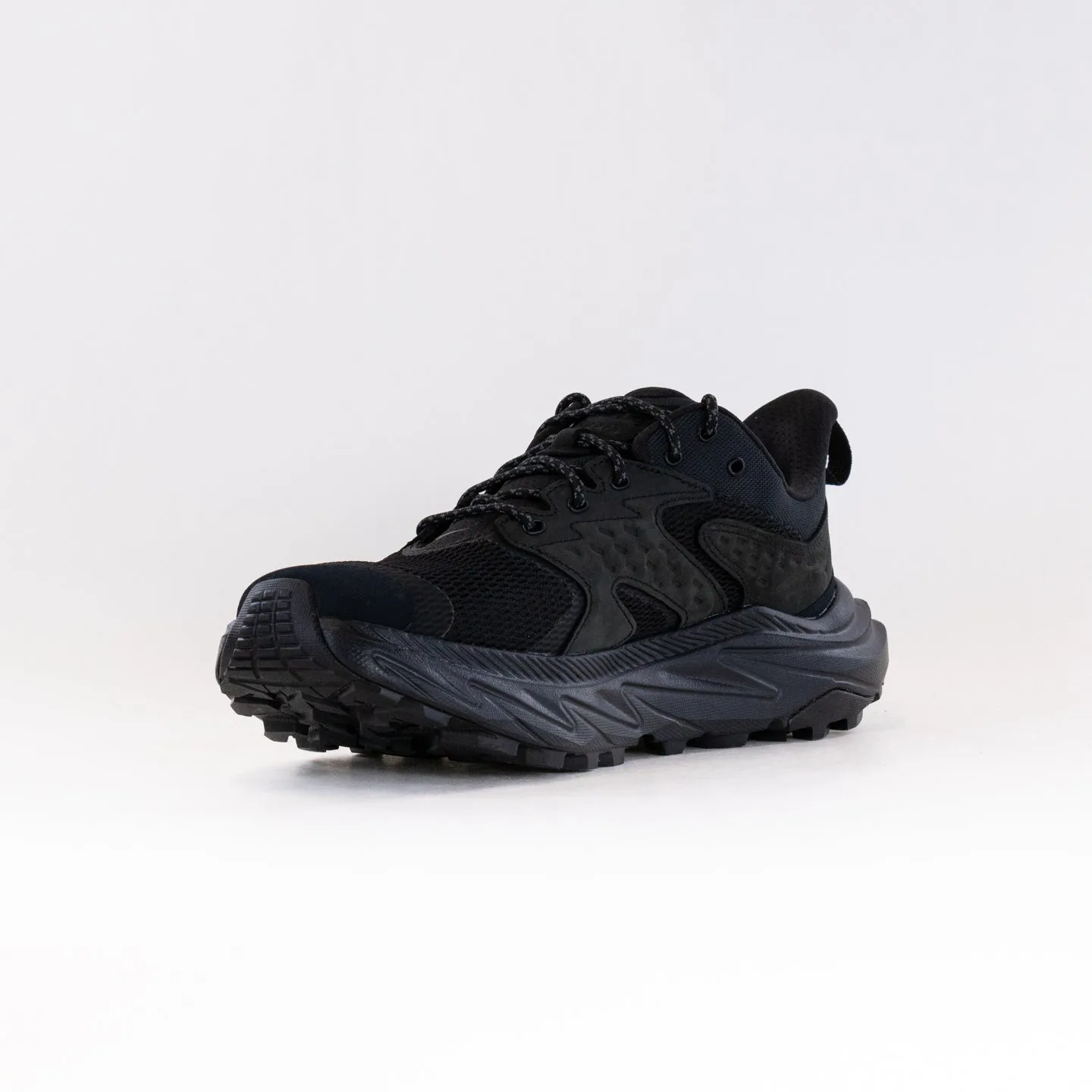 Hoka Anacapa 2 Low GTX (Men's) - Black/Black soft pulse