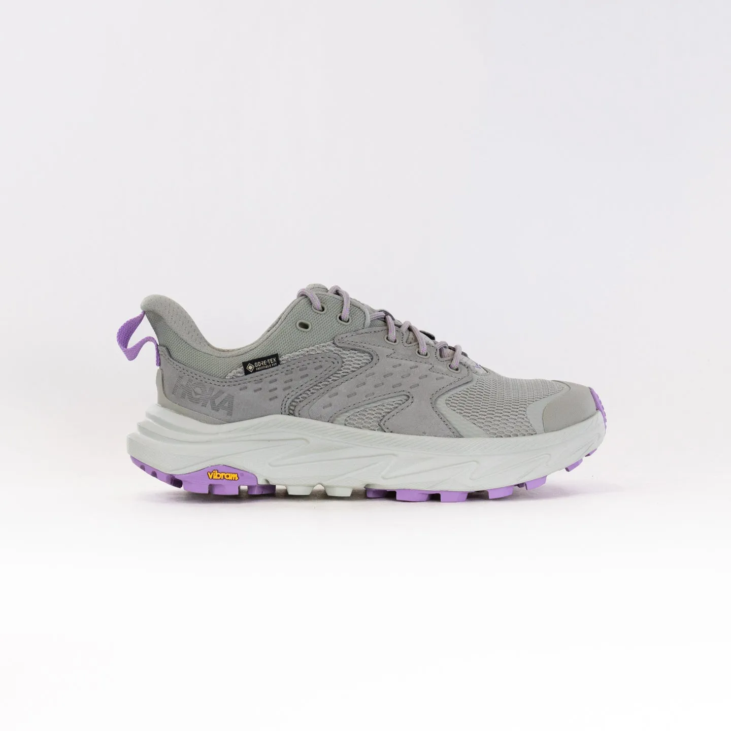 Hoka Anacapa 2 Low GTX Wide (Women's) - Barley/Celadon turf vibe