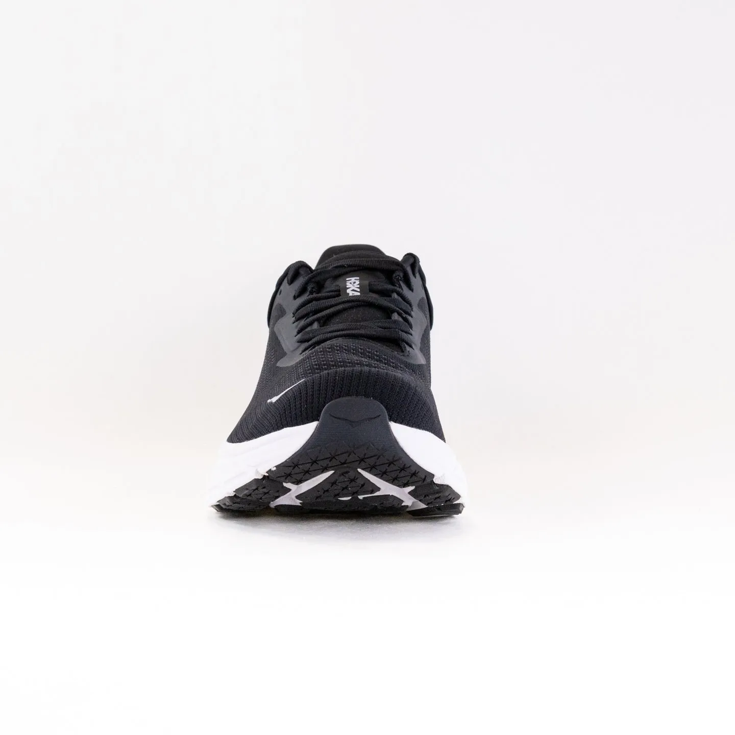 Hoka Arahi 7 Wide (Men's) - Black/White midsole zone
