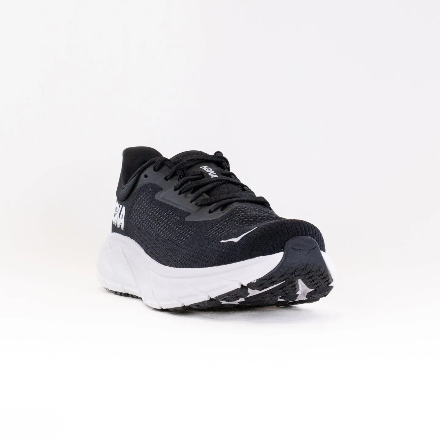 Hoka Arahi 7 Wide (Men's) - Black/White feet cloud