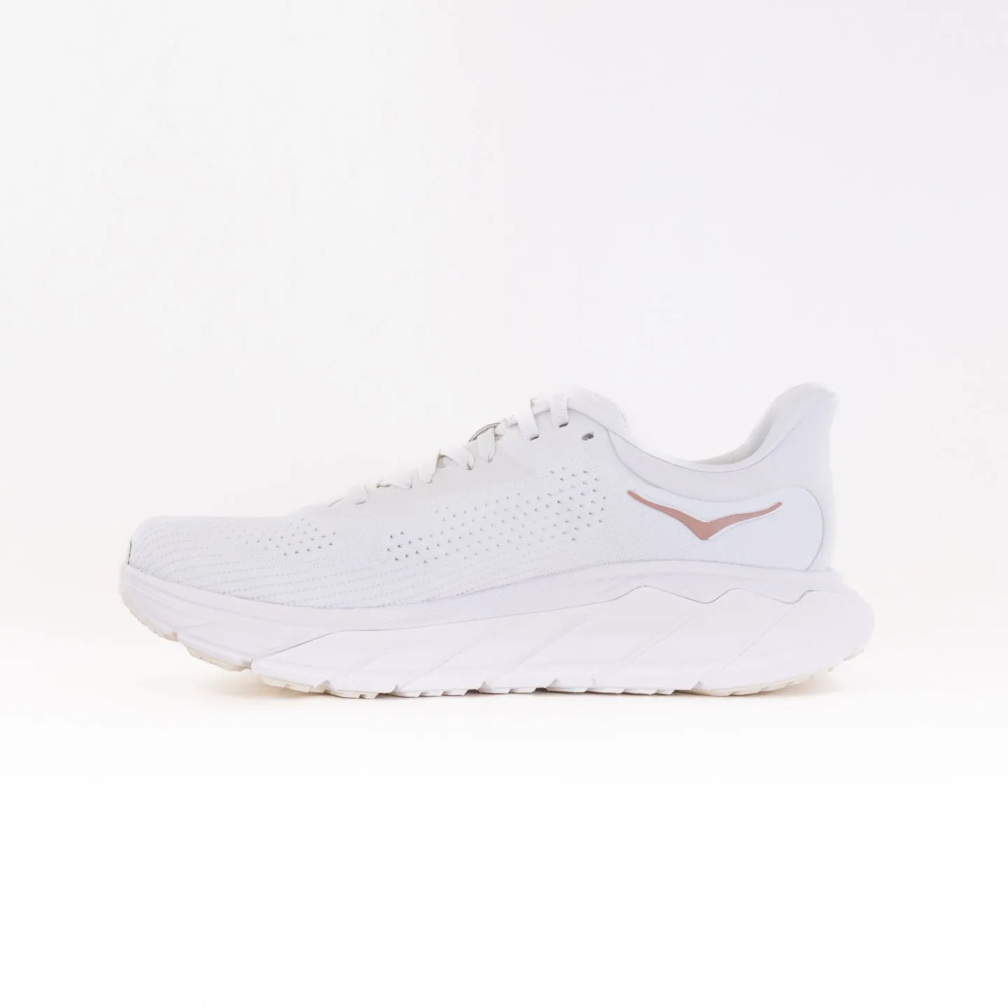 Hoka Arahi 7 Wide (Women's) - Blanc De Bland/Rose road pulse