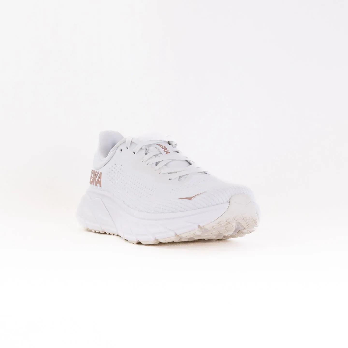 Hoka Arahi 7 Wide (Women's) - Blanc De Bland/Rose road pulse