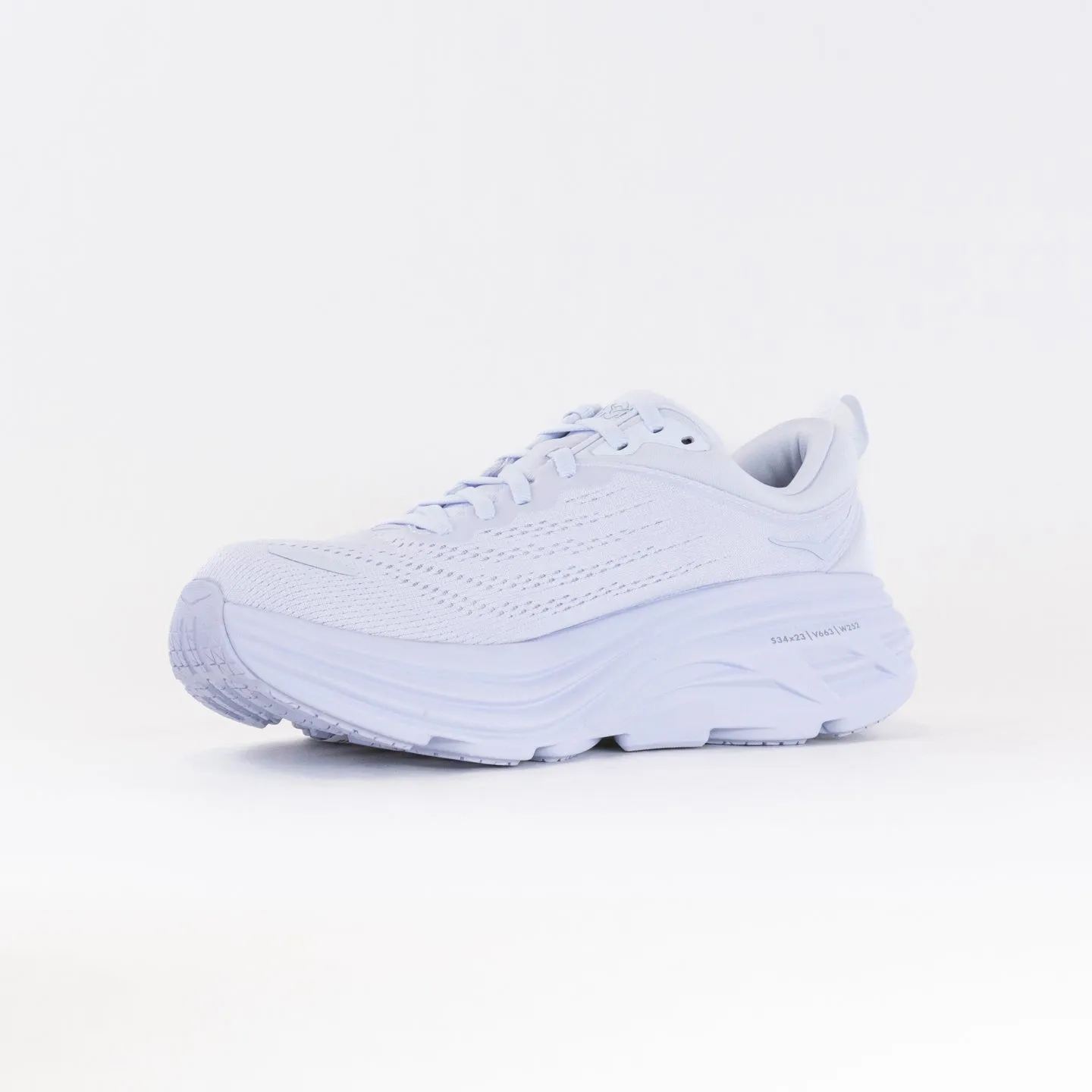 Hoka Bondi 8 (Women's) - White/White shock guard