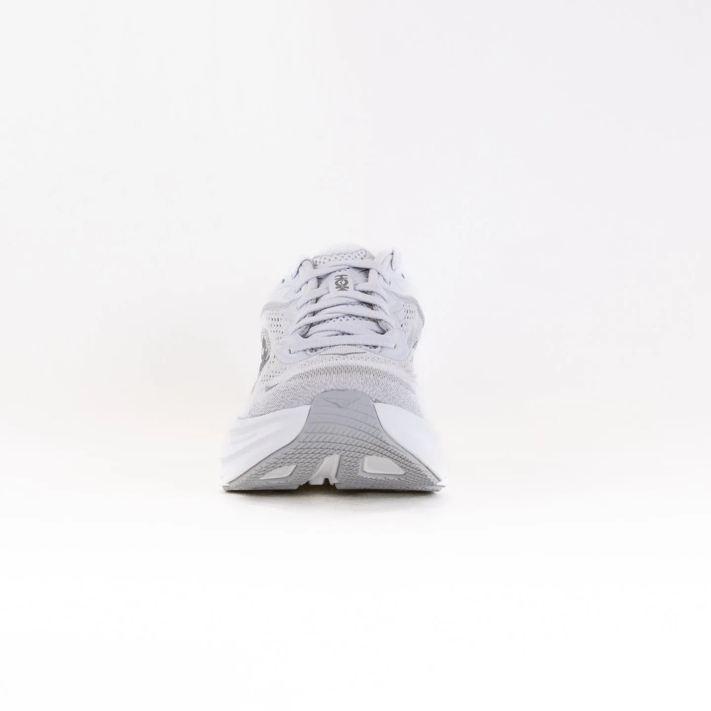 Hoka Bondi 9 Extra Wide (Women's) - Stardust/Silver heel drive
