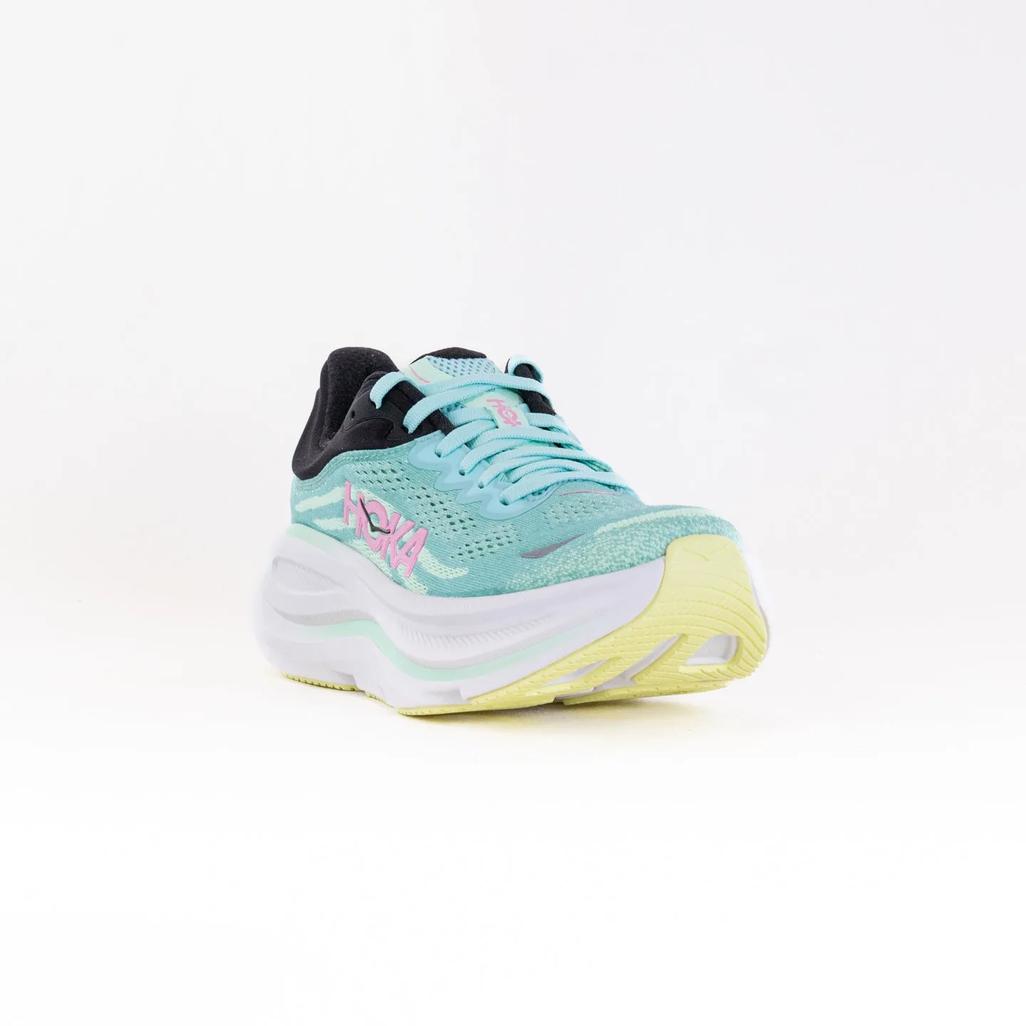 Hoka Bondi 9 Wide (Women's) - Blue Spark/Mint Fluorite wind run